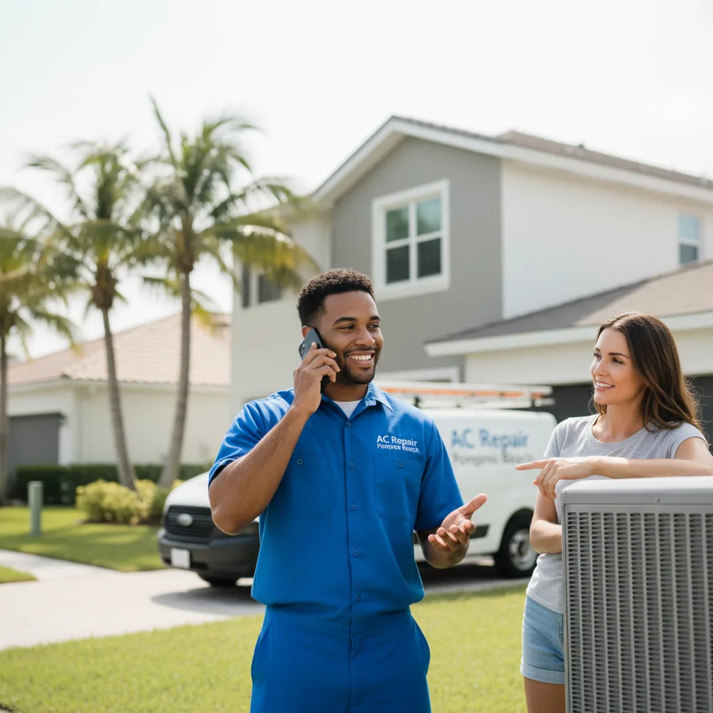AC Repair Pompano Beach customer support in Townshend